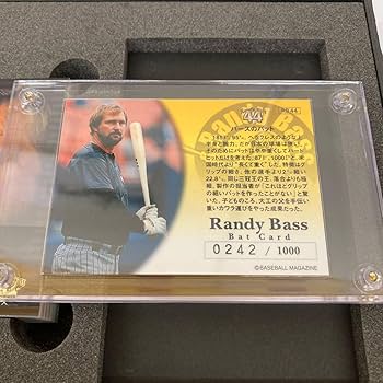 阪神タイガース - BBM ランディ・バース メモリアルカードセット全44種 バットカード1種 Amazon.co.jp: ランディバースBBM バットカード メモリアル